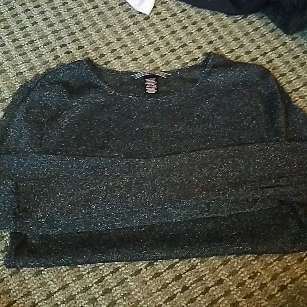 Sheer Shimmer Top NWOT